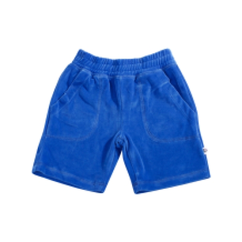 SHORT MATTEO VELVET BLUE